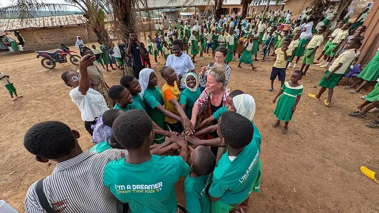 Children and young people at Dream Village — the next generation of dreamers